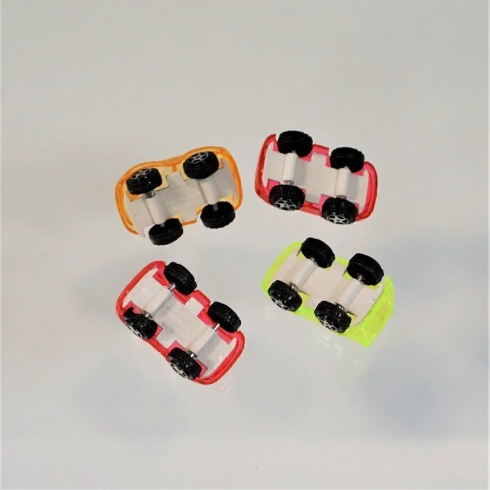 4 Transparent Toy Cars Party Favors Birthday Giveaways Greenbrier International